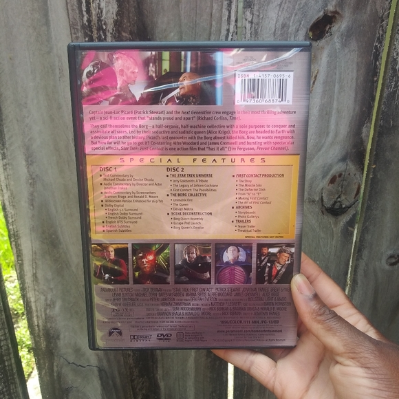 ❤Star Trek: First Contact Special Edition DVD 1996 - Picture 3 of 5